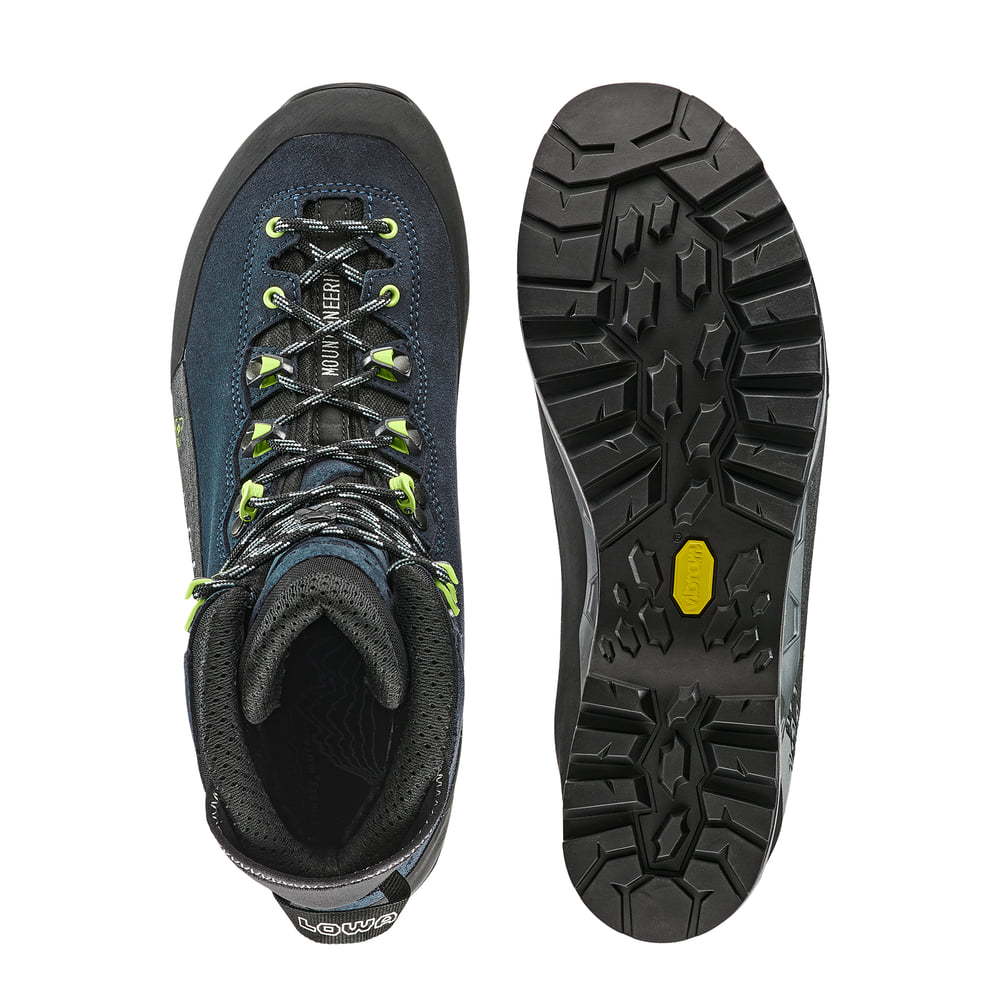 LOWA Cevedale Pro GTX MID product view 5 — navy/lime