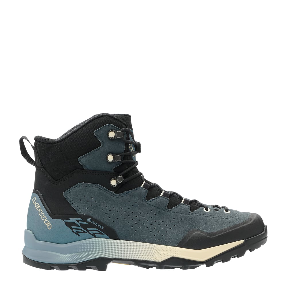 LOWA Explorer GTX MID product view 1 — slate blue/black