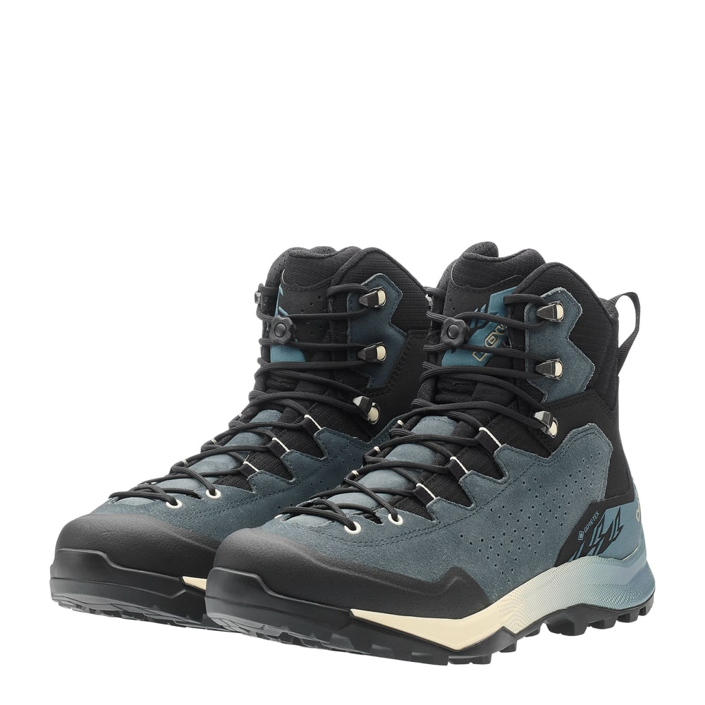 LOWA Explorer GTX MID product view 2 — slate blue/black