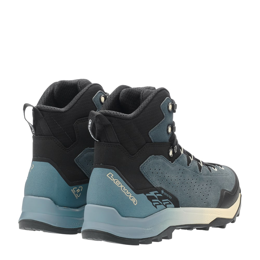 LOWA Explorer GTX MID product view 3 — slate blue/black