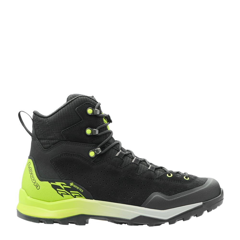 LOWA Explorer GTX MID product view 1 — black/lime