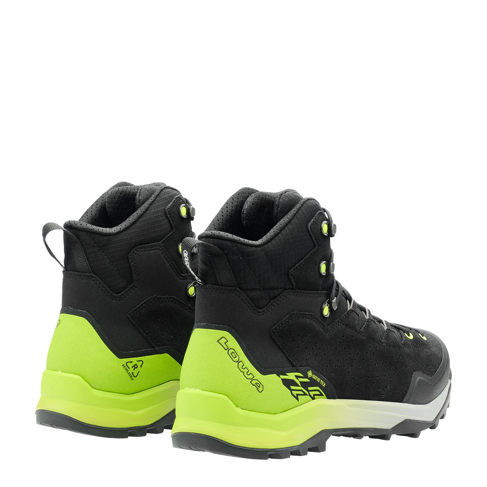 LOWA Explorer GTX MID product view 3 — black/lime