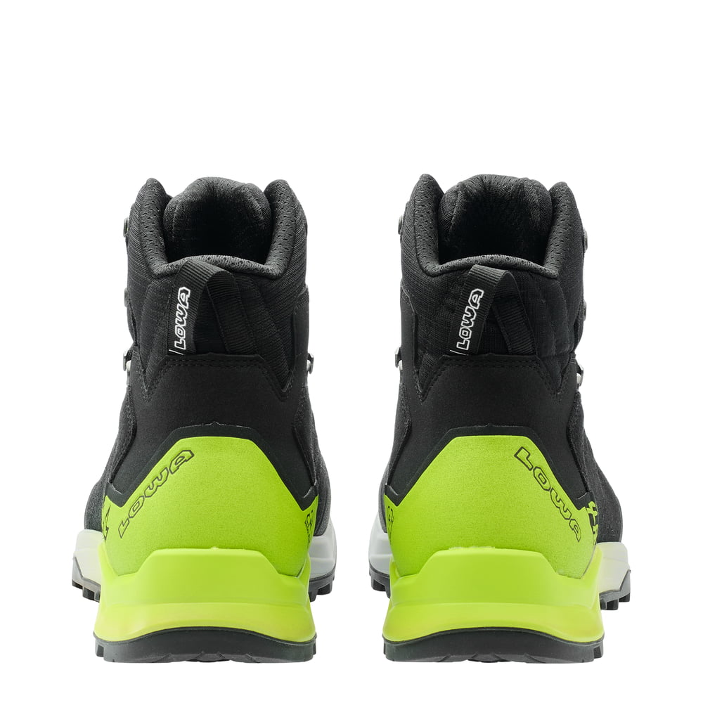 LOWA Explorer GTX MID product view 6 — black/lime