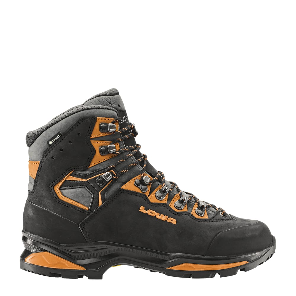 LOWA Camino Evo GTX product view 1 — black/orange