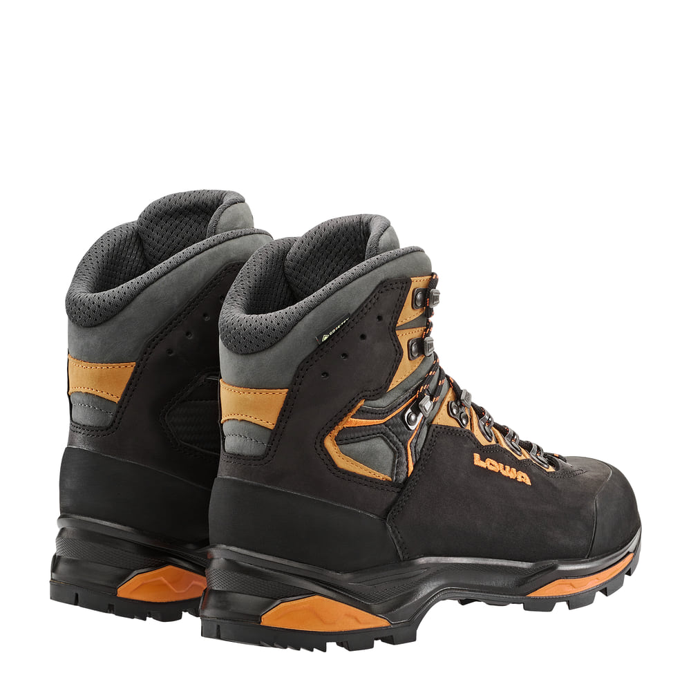 LOWA Camino Evo GTX product view 3 — black/orange