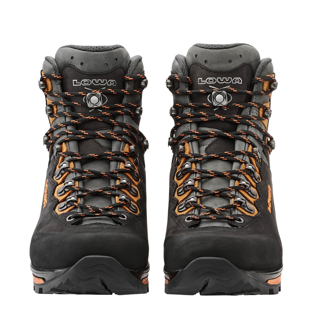 LOWA Camino Evo GTX product view 4 — black/orange