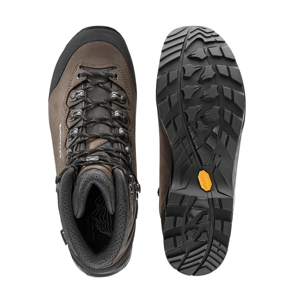 LOWA Camino Evo GTX product view 5 — brown/graphite