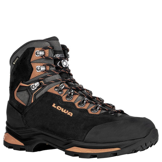 LOWA Camino Evo GTX S product view 2 — black/orange