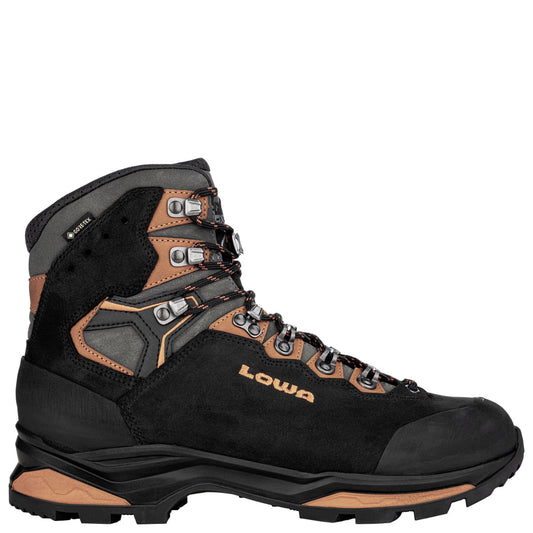 LOWA Camino Evo GTX S product view 1 — black/orange