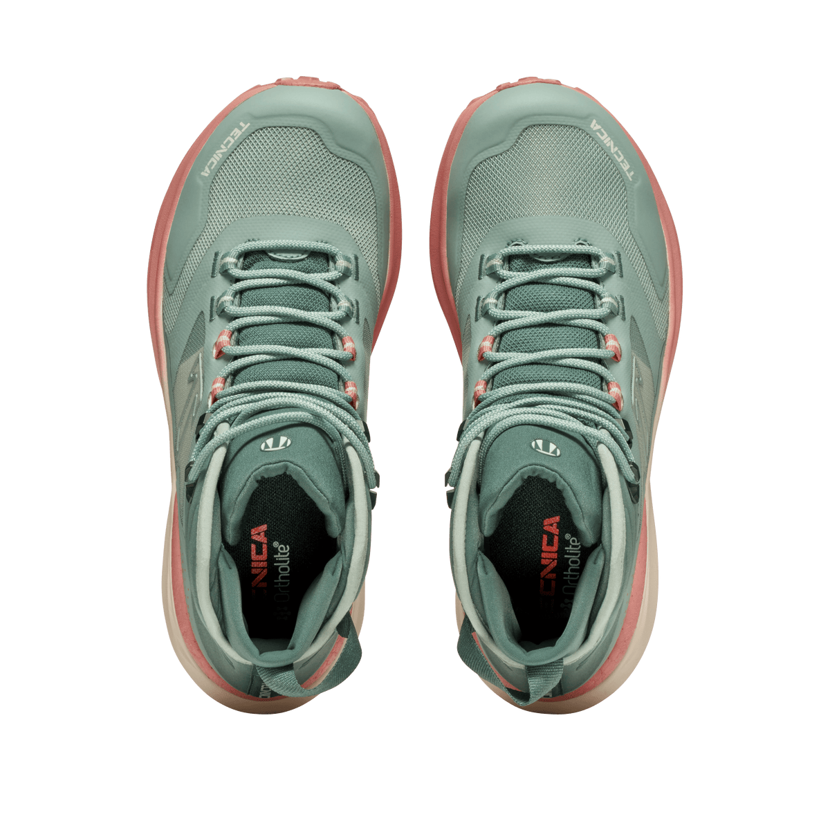 Tecnica Agate S Mid GTX product view 6 — Green - Pink