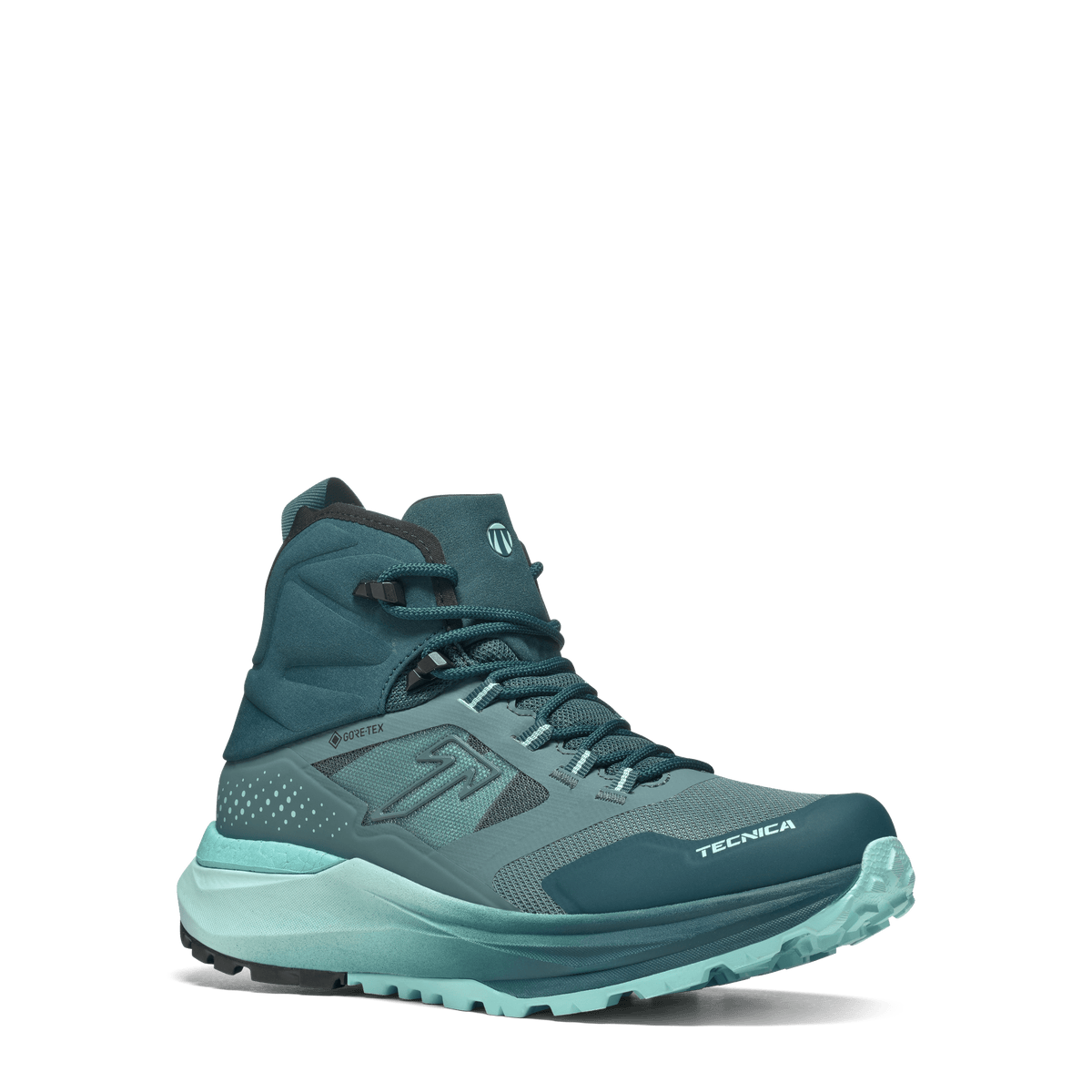 Tecnica Agate S Mid GTX product view 1 — Dark Blue - Light Blue