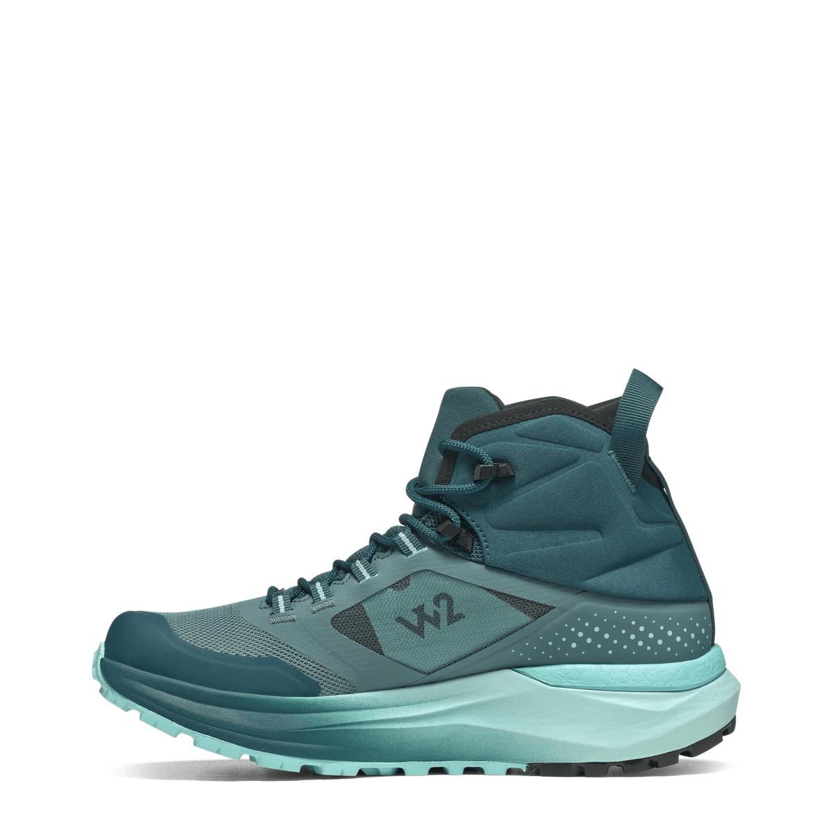 Tecnica Agate S Mid GTX product view 3 — Dark Blue - Light Blue