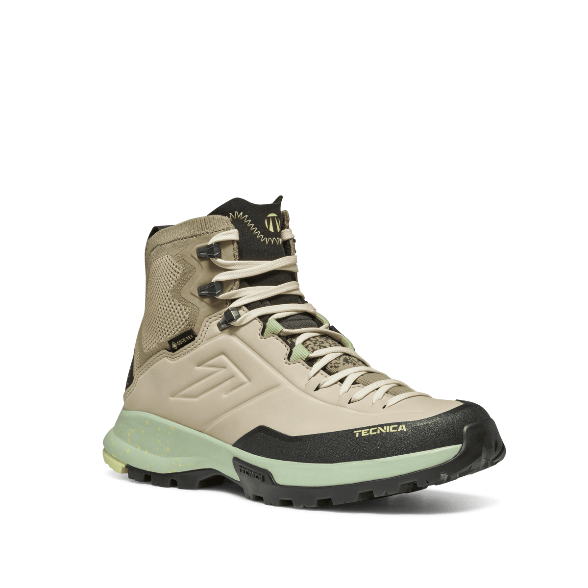 Tecnica Forge Hike Mid GTX WS product view 1 — Beige - Light Green