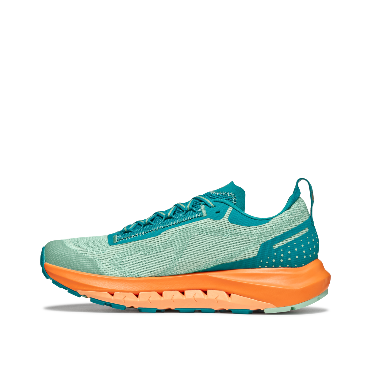 Tecnica Pyrox Hybrid WS product view 3 — Orange - Aqua Green