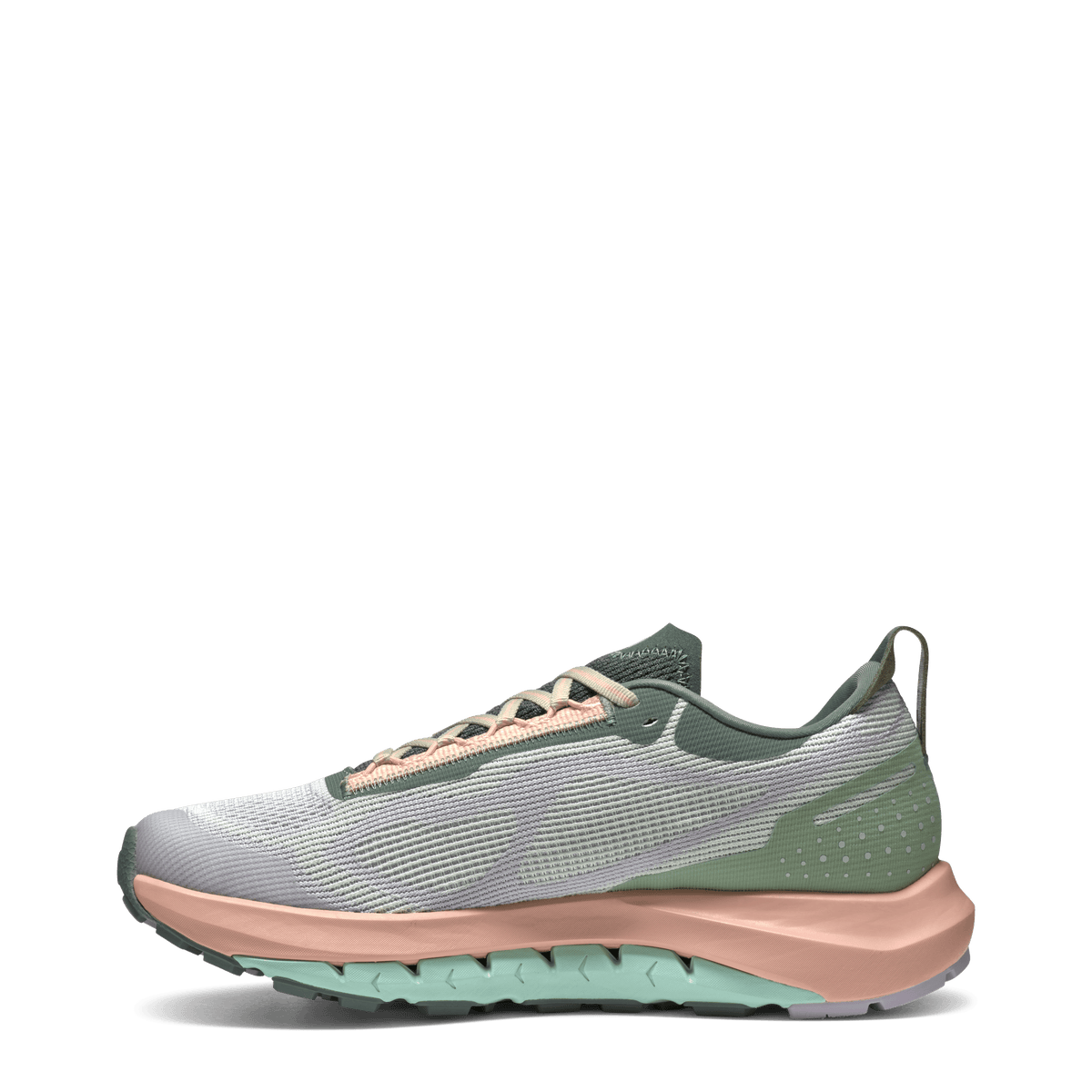 Tecnica Pyrox Hybrid WS product view 3 — Light Grey - Dark Green