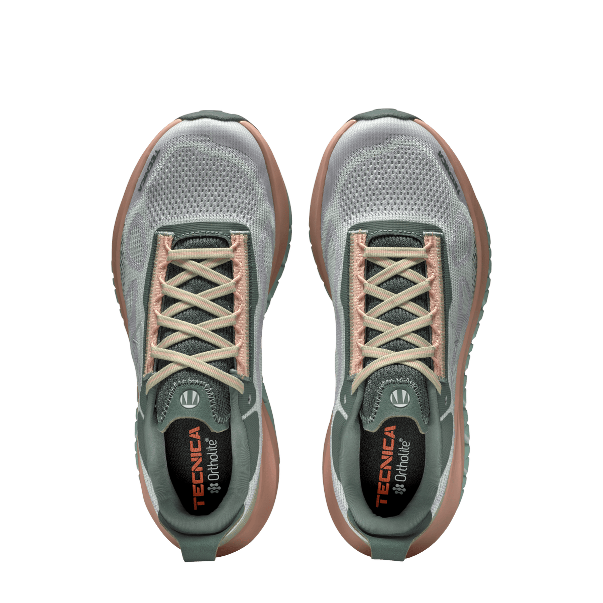 Tecnica Pyrox Hybrid WS product view 6 — Light Grey - Dark Green