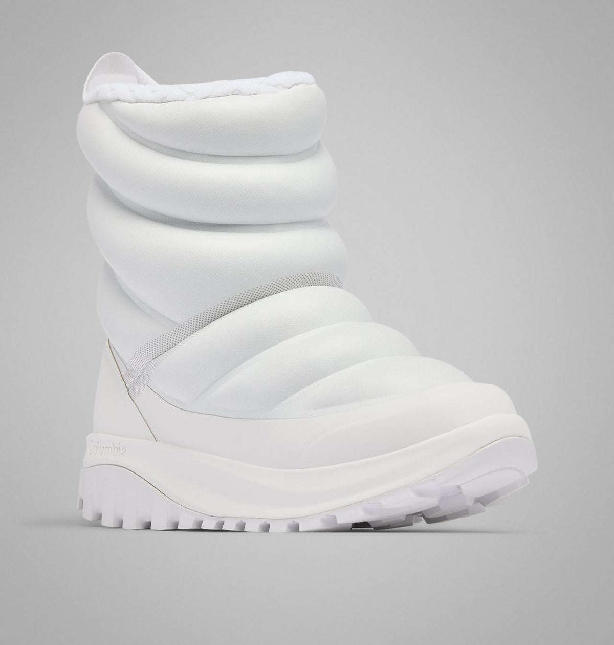Columbia Snowtrot Peak ODX Winter Boots Women product view 3 — White, Graphite