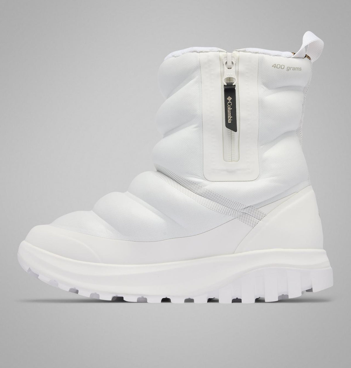 Columbia Snowtrot Peak ODX Winter Boots Women product view 6 — White, Graphite