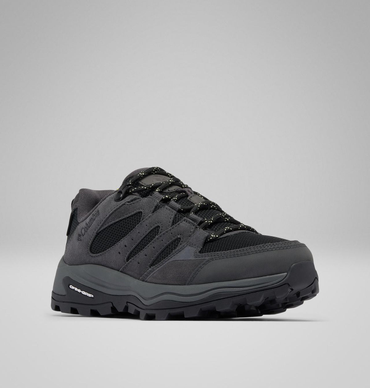 Columbia Redmond IV Waterproof Hiking Shoes Women product view 3 — Black, Citron Haze