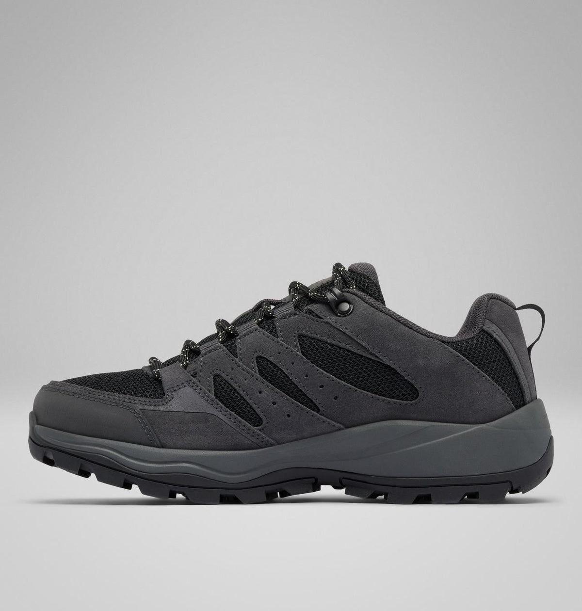 Columbia Redmond IV Waterproof Hiking Shoes Women product view 6 — Black, Citron Haze