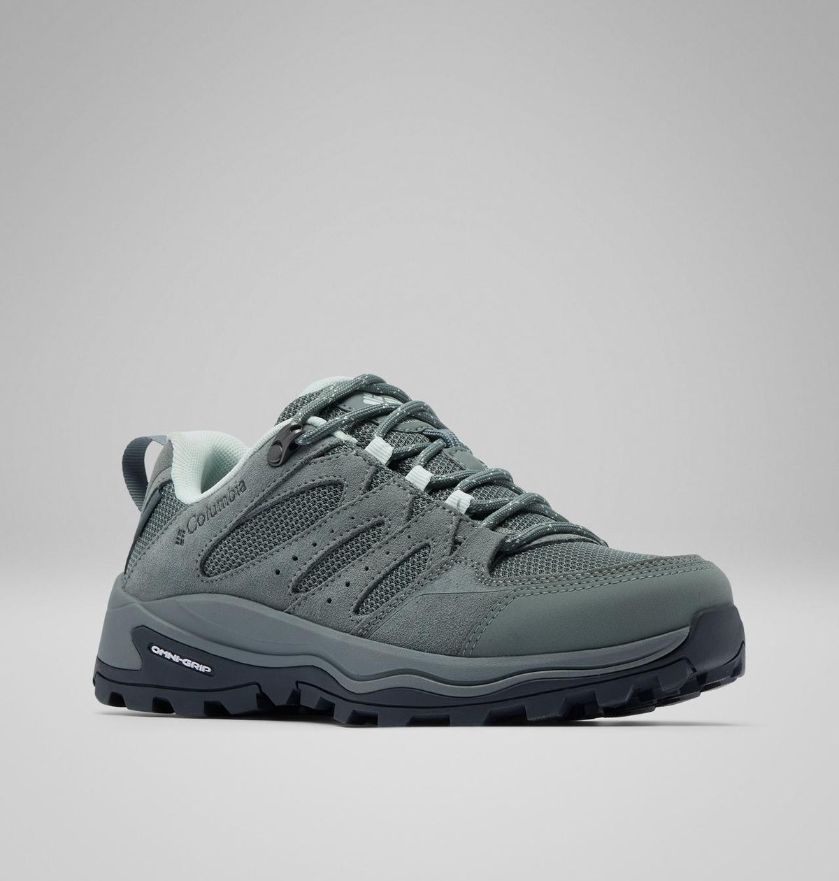 Columbia Redmond IV Waterproof Hiking Shoes Women product view 3 — Sedona Sage, Tea Light