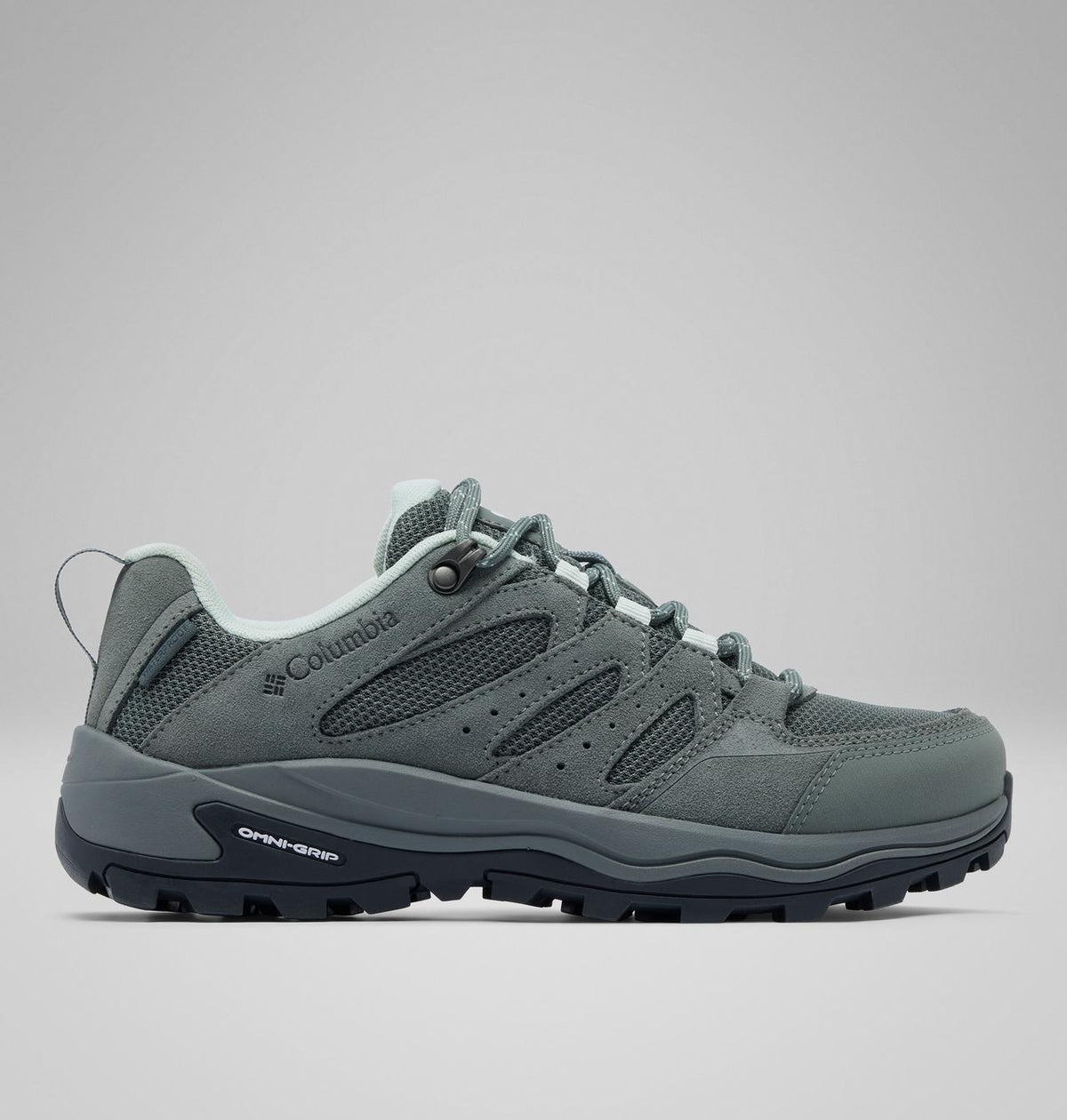 Columbia Redmond IV Waterproof Hiking Shoes Women product view 1 — Sedona Sage, Tea Light