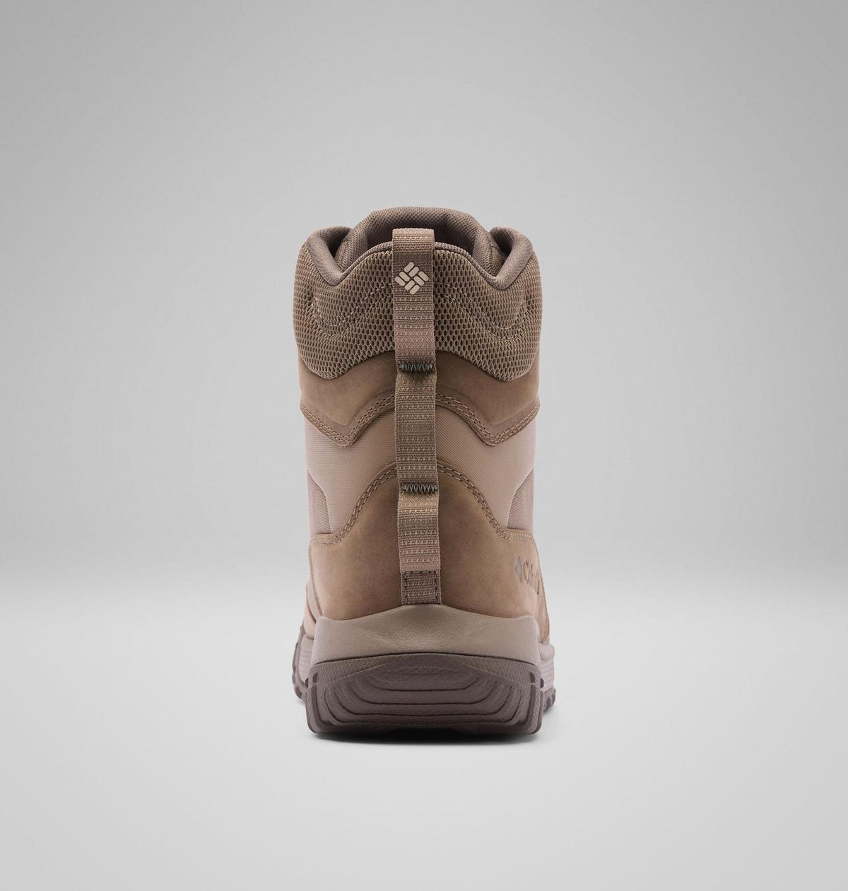 Columbia Burnsider Omni-Heat Infinity Waterproof Winter Boots Men product view 2 — Wet Sand, Khaki