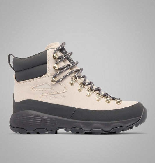 Columbia Newton Alpine PT Waterproof Boots Women product view 1 — Cloud Grey, Shark