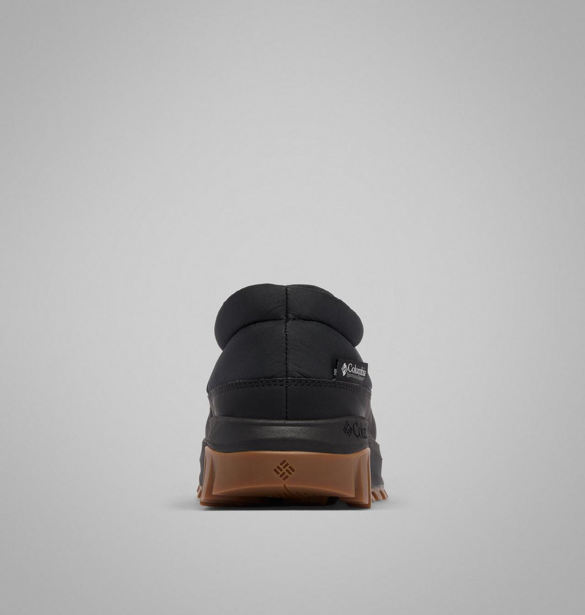 Columbia Snowtrot Unwind Puffy Mules Women product view 2 — Black, Sea Salt