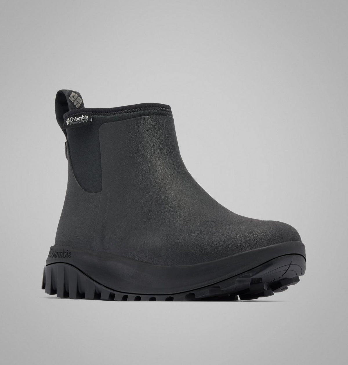 Columbia Venturetrot Waterproof Winter Boots Women product view 3 — Black, Sea Salt