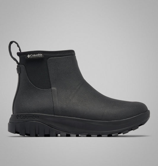 Columbia Venturetrot Waterproof Winter Boots Women product view 1 — Black, Sea Salt