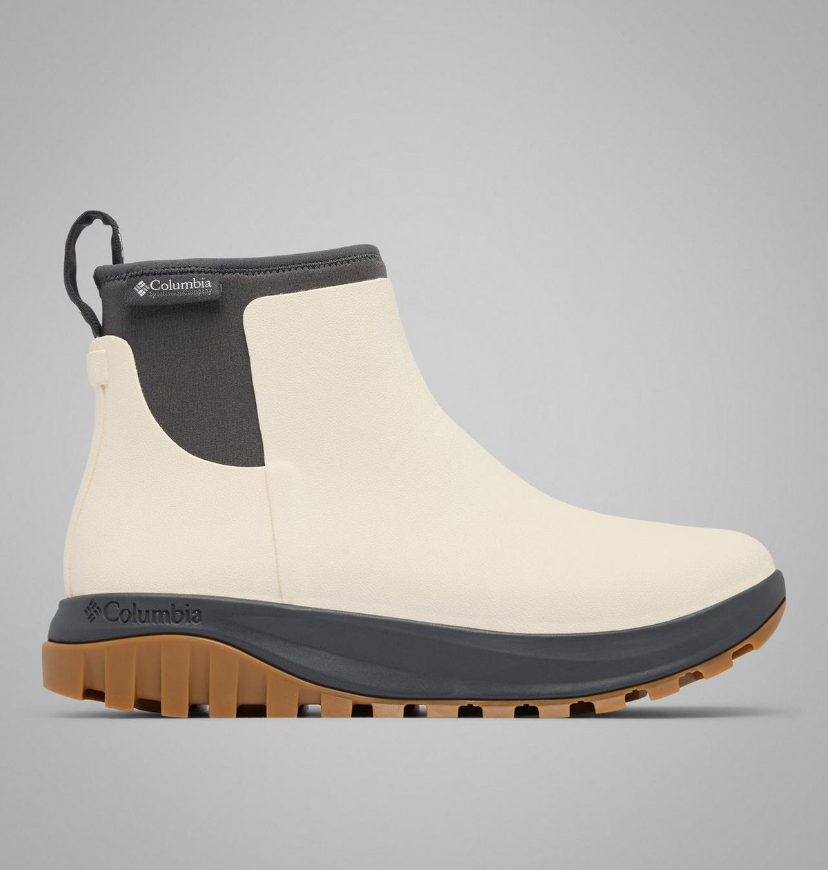 Columbia Venturetrot Waterproof Winter Boots Women product view 1 — Sea Salt, Shark