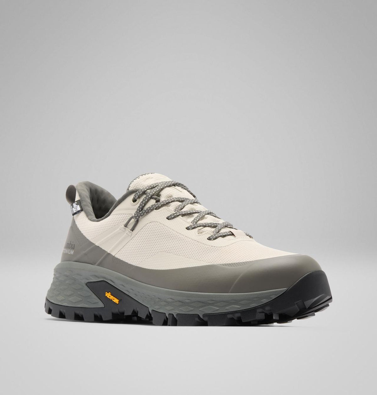 Columbia Tellurix Titanium OutDry Hiking Shoes Men product view 3 — Cloud Grey, Charcoal