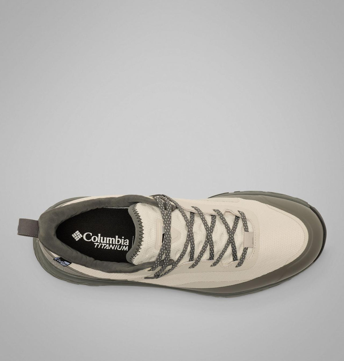 Columbia Tellurix Titanium OutDry Hiking Shoes Men product view 4 — Cloud Grey, Charcoal