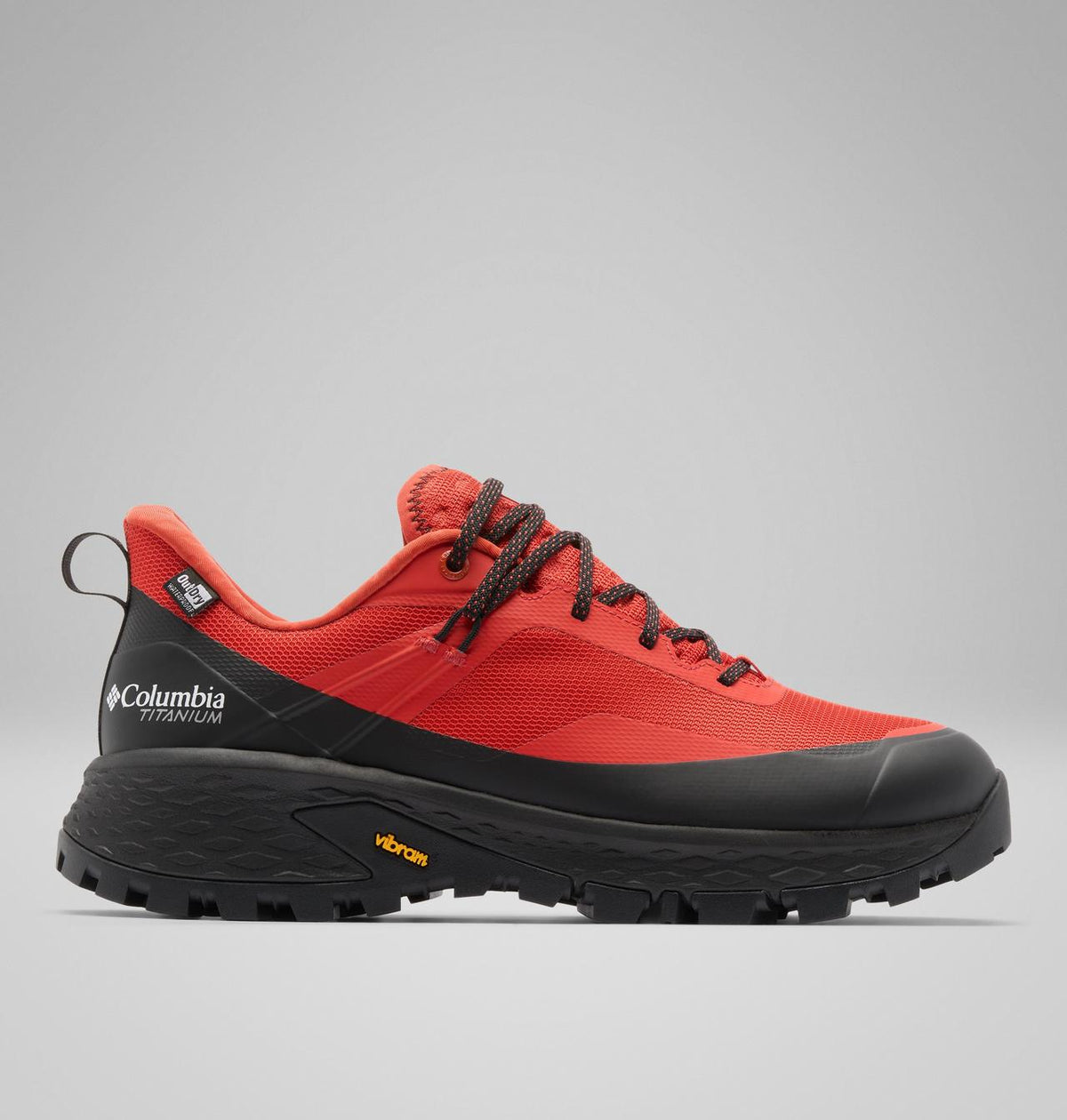 Columbia Tellurix Titanium OutDry Hiking Shoes Men product view 1 — Super Sonic, Black