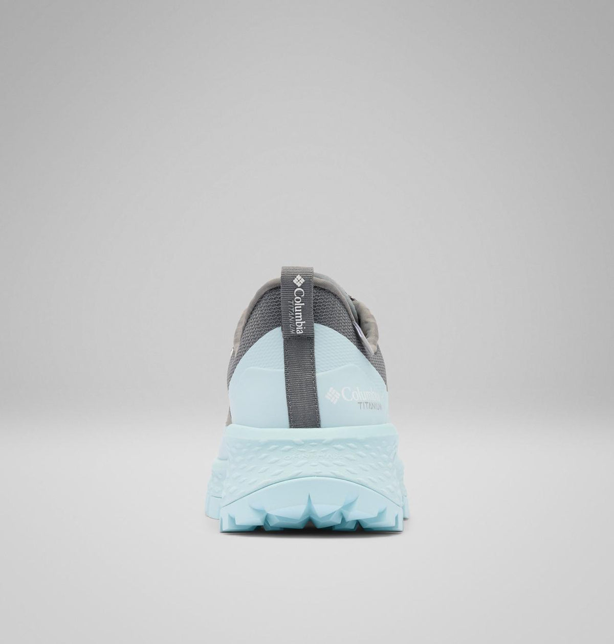 Columbia Tellurix Titanium OutDry Hiking Shoes Women product view 2 — Ti Grey Steel, Marine Light