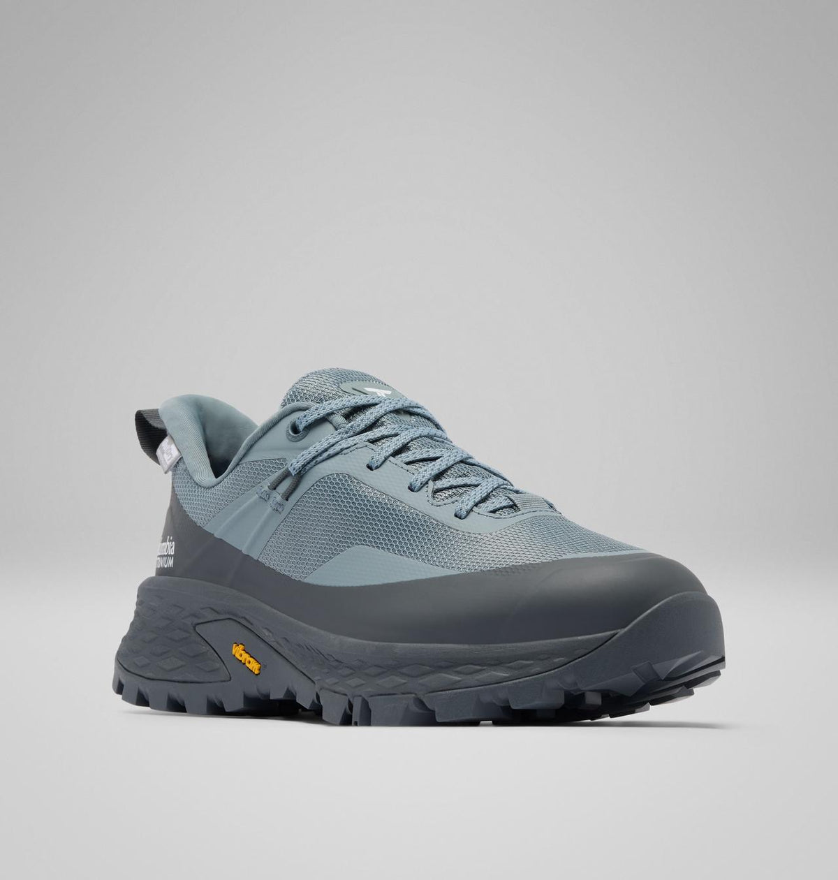 Columbia Tellurix Titanium OutDry Hiking Shoes Women product view 3 — Cinder Grey, Graphite