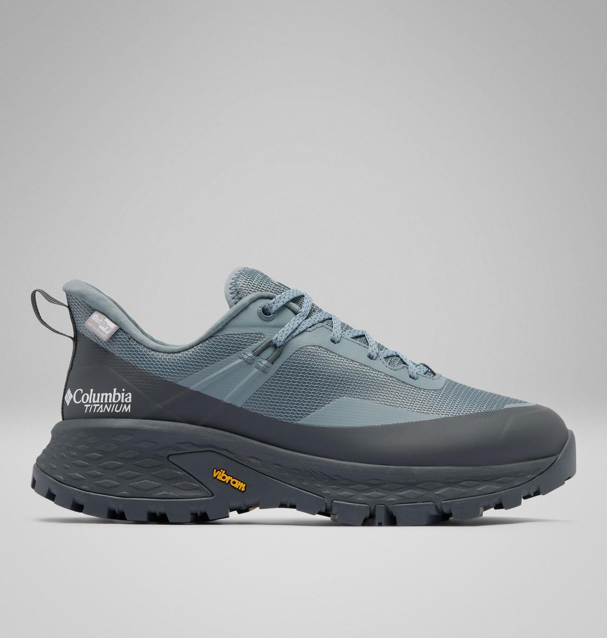 Columbia Tellurix Titanium OutDry Hiking Shoes Women product view 1 — Cinder Grey, Graphite
