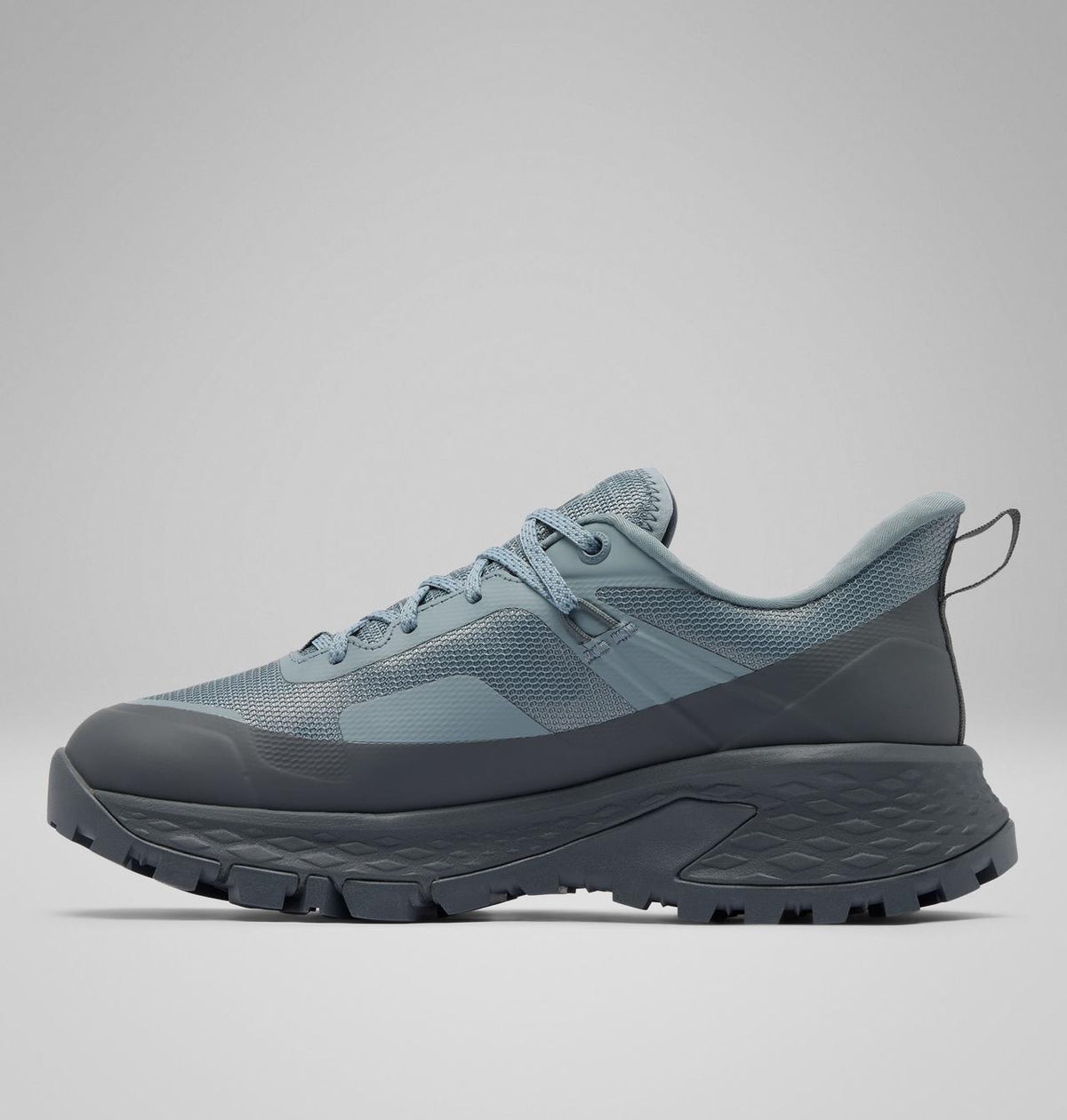 Columbia Tellurix Titanium OutDry Hiking Shoes Women product view 6 — Cinder Grey, Graphite