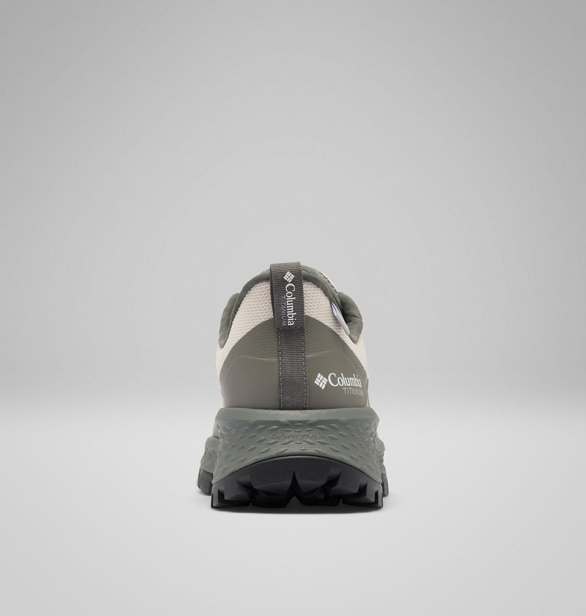Columbia Tellurix Titanium OutDry Hiking Shoes Women product view 2 — Cloud Grey, Charcoal