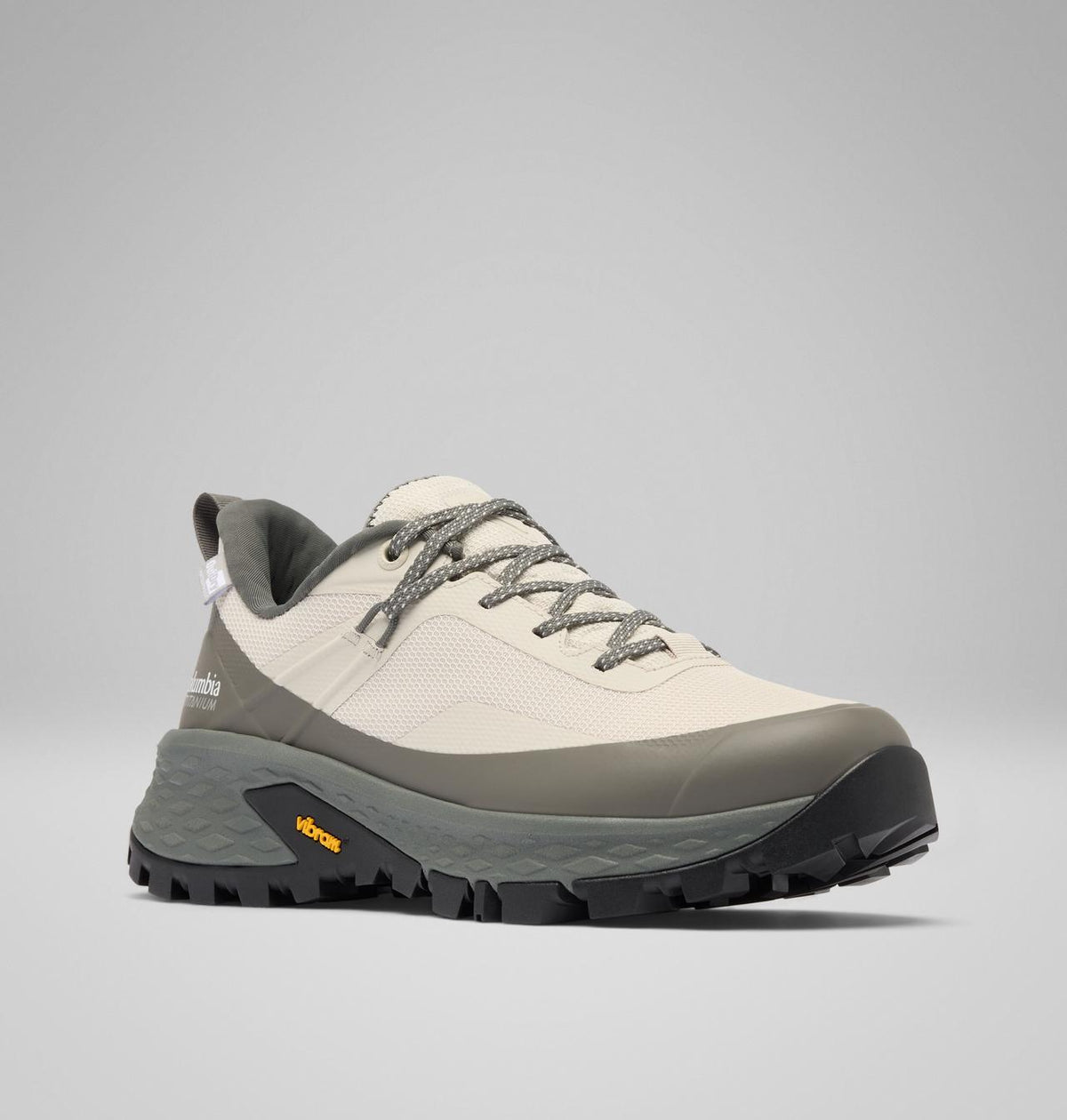 Columbia Tellurix Titanium OutDry Hiking Shoes Women product view 3 — Cloud Grey, Charcoal