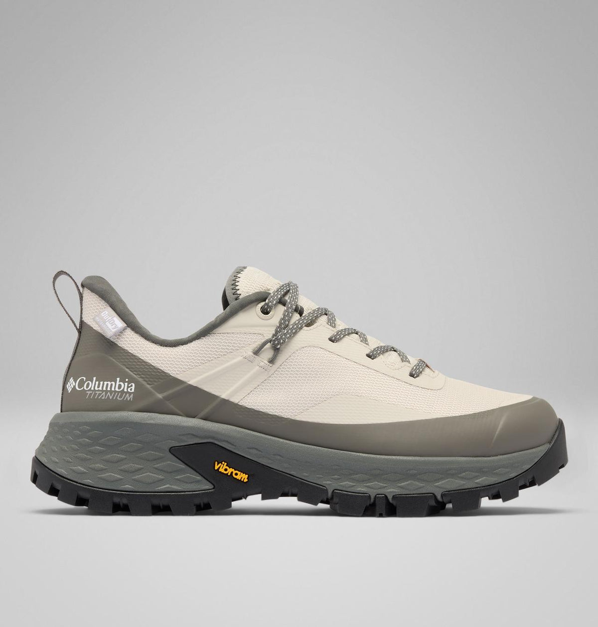 Columbia Tellurix Titanium OutDry Hiking Shoes Women product view 1 — Cloud Grey, Charcoal