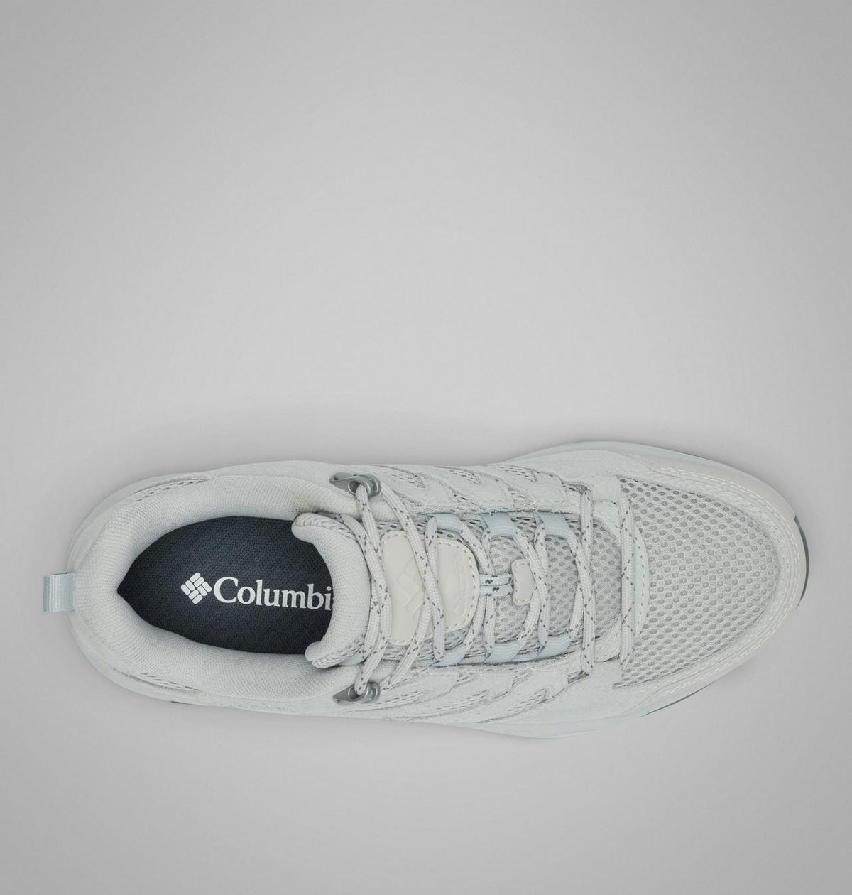 Columbia Redmond IV Breathe Hiking Shoes Women product view 4 — Grey Ice, Ti Grey Steel