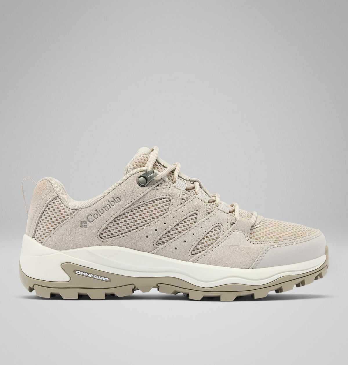 Columbia Redmond IV Breathe Hiking Shoes Women product view 1 — Soft Taupe, Light Sand