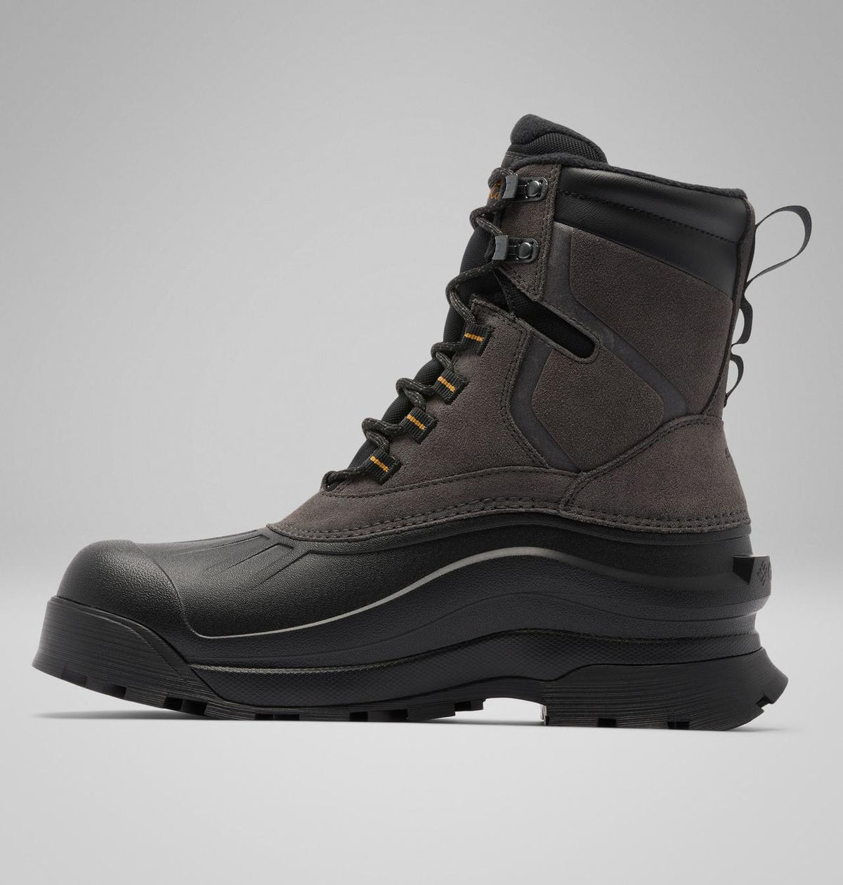 Columbia Bugaboot Canyon Waterproof Snow Boots Men product view 6 — Black, Gold