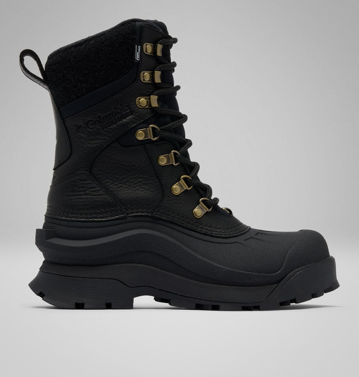 Columbia Bugaboot Peak OutDry Snow Boots Women product view 1 — Black, Black