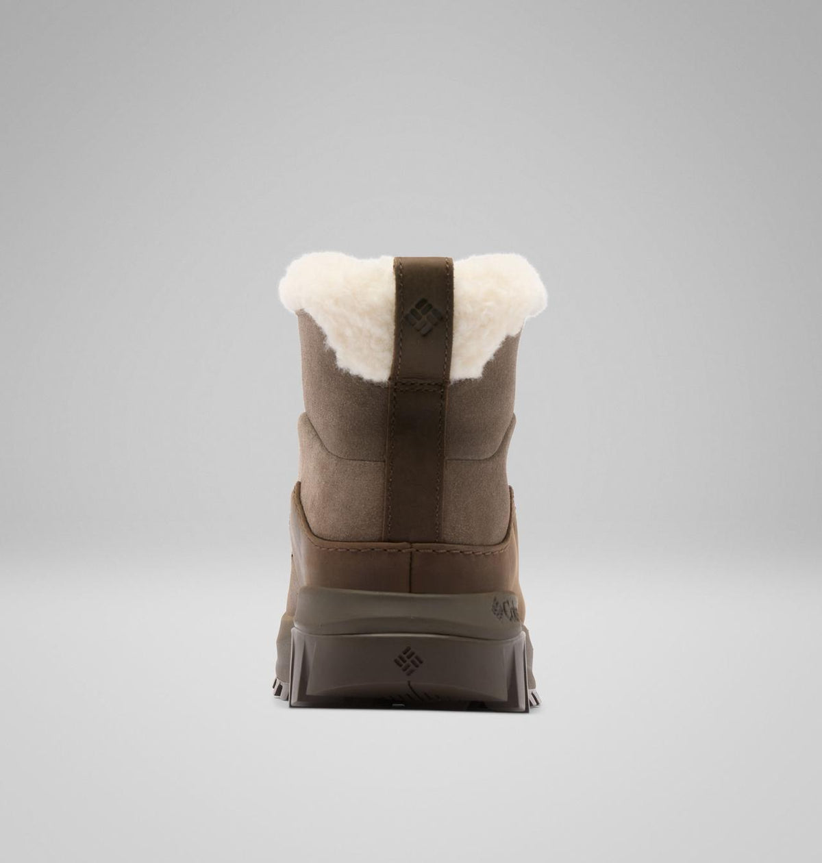 Columbia Snowtrot Ease Winter Boots Women product view 2 — Mud, Cordovan