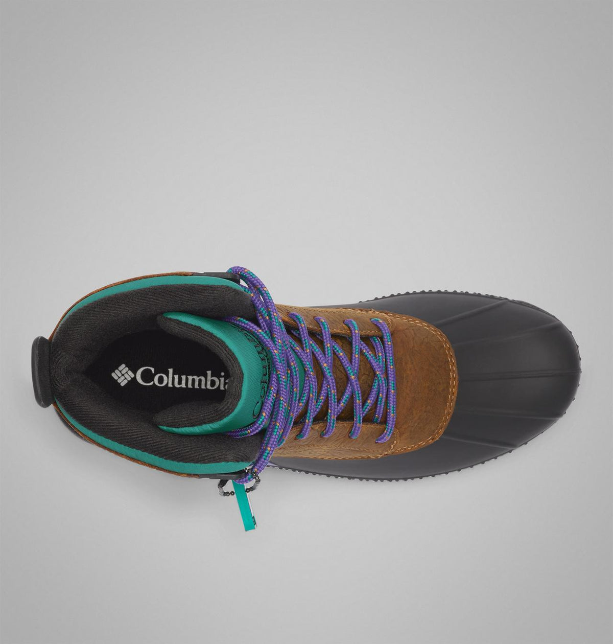 Columbia Bugaboot 1 Limited Edition Waterproof Winter Boots Men product view 4 — Elk, Waterfall