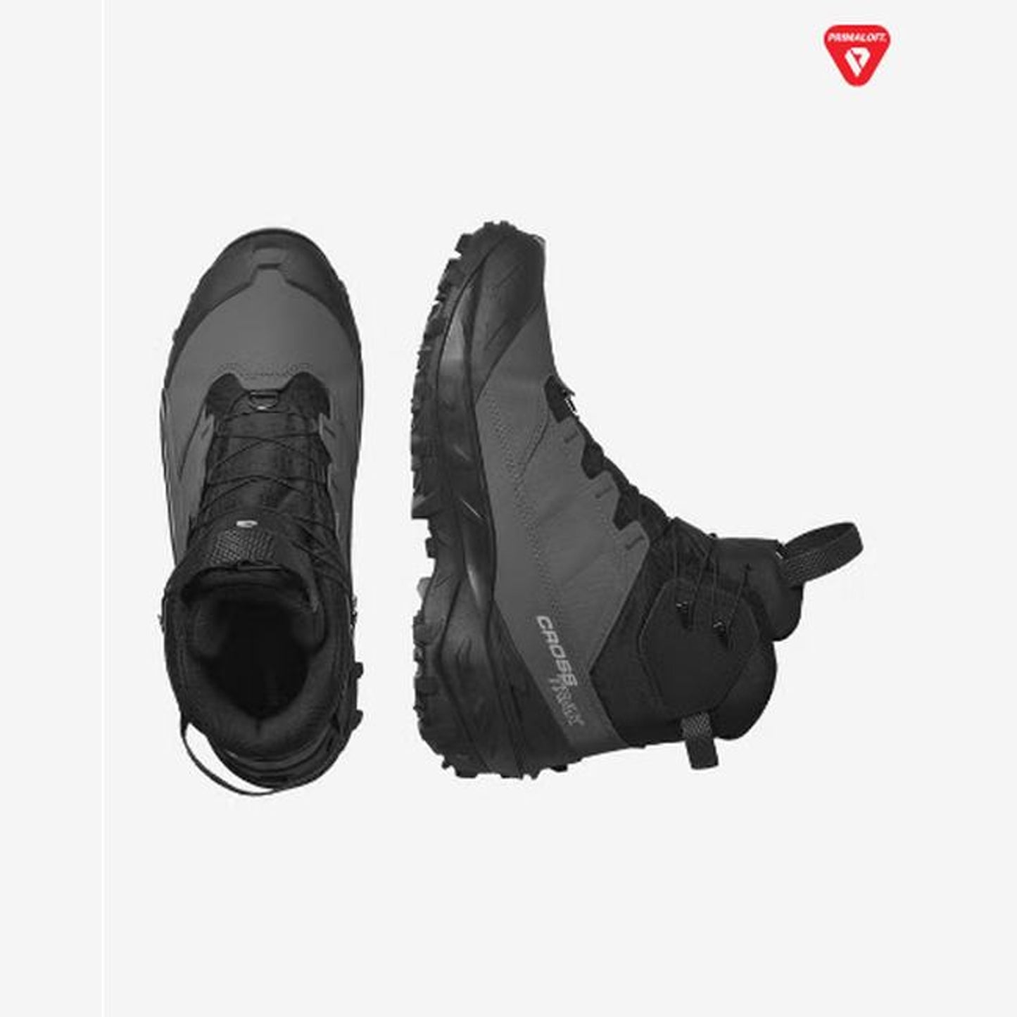 Salomon Crosstrak Powder Waterproof Men - top or pair view - Black