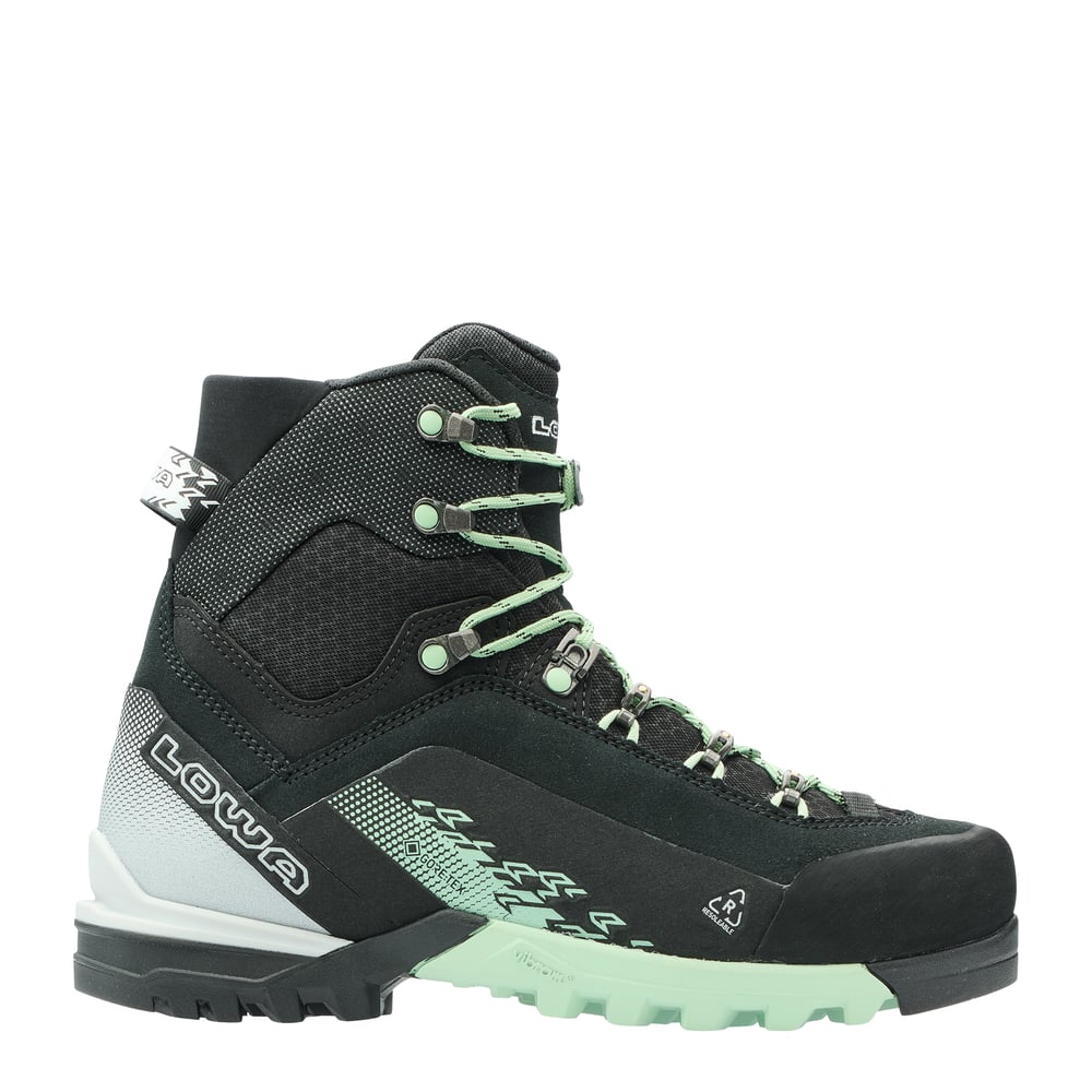 LOWA Cervino GTX MID WS product view 1 — black/smoke green
